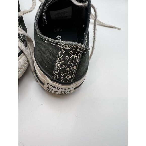 CONVERSE All Star Low Top Black Youth Size 4 Shoes - Picture 3 of 4